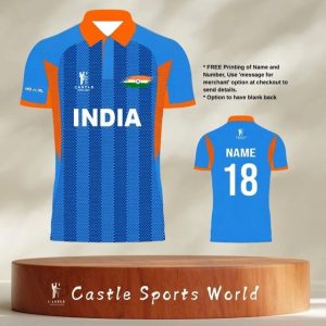 Cricket Team Jersey (FREE Number and Name Printing)